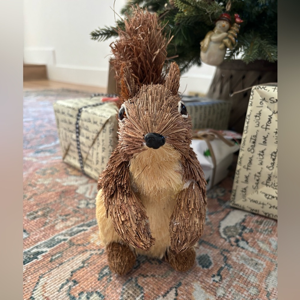 🌿🎄 Pottery Barn Squirrel Christmas Decoration - Picture 2 of 5